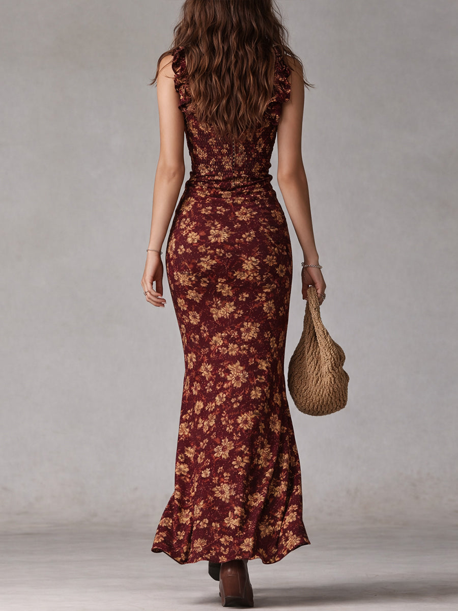 Vestido Camila™ | Espíritu boho floral con toque salvaje