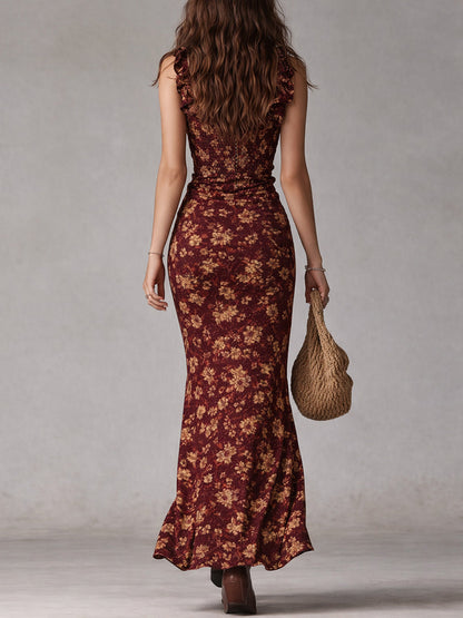Vestido Camila™ | Espíritu boho floral con toque salvaje