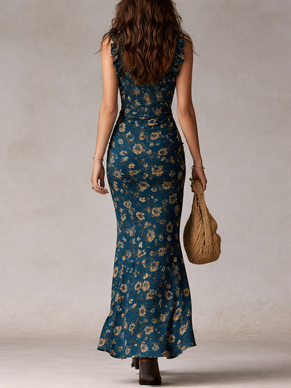 Vestido Camila™ | Espíritu boho floral con toque salvaje