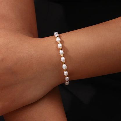 Bracelet Élégant Romantique avec Perles