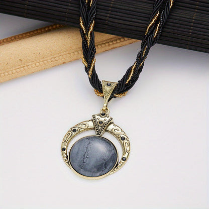 Collier avec Pendentif Boho