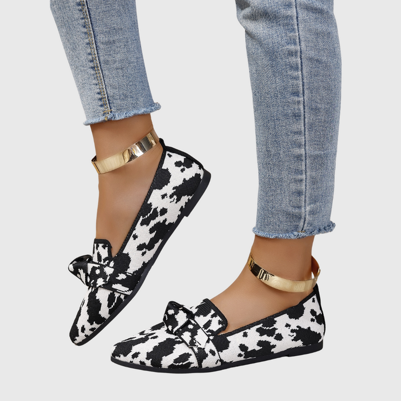 Blanca™ - Mocasines cómodos estampado dálmata