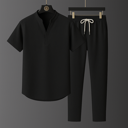 Thiago™ - Set masculino elegante de dos piezas cómodo y moderno