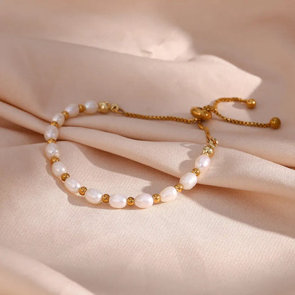 Bracelet Élégant Romantique avec Perles