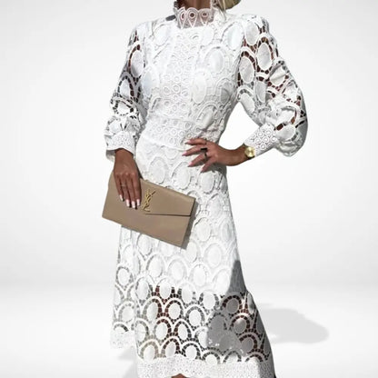 Vestido Via™ | Clase con encaje elegante