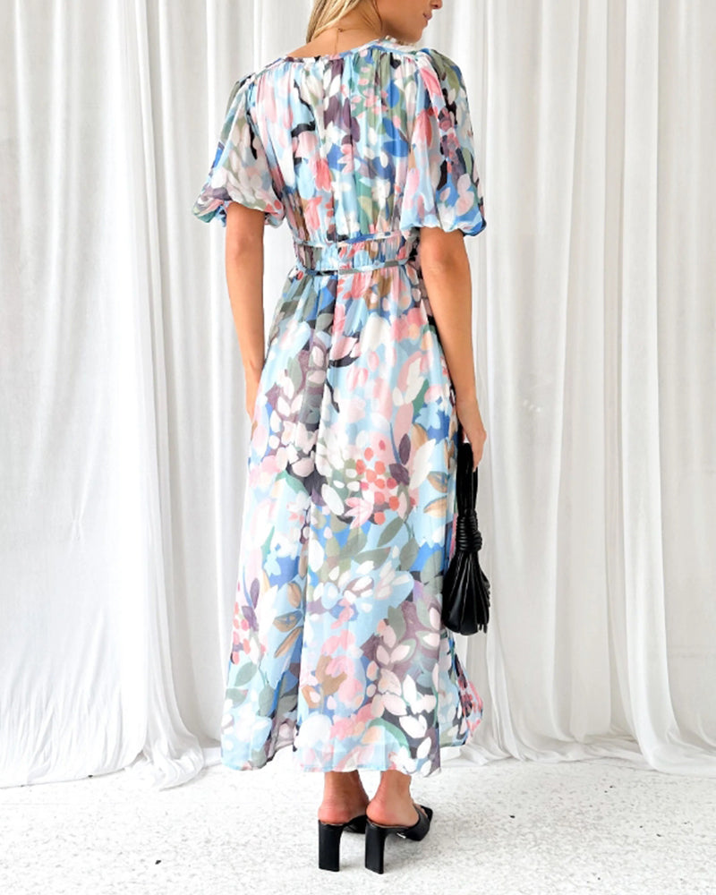 Celia™ | Vestido Femenino con Motivo Floral