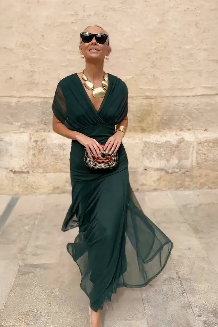 Vestido Santana en Seda Elegante