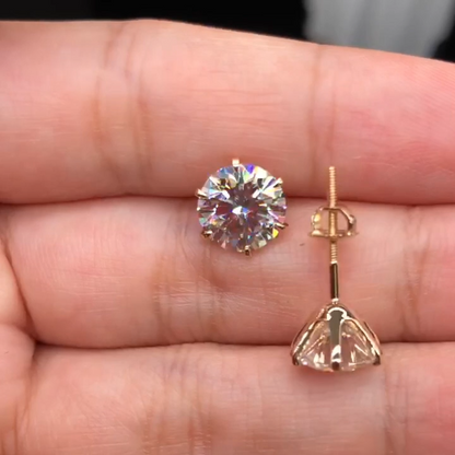 Boucles d'oreilles Chic en Or Blanc Tera