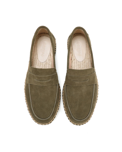 Beltrán™ - Elegantes alpargatas de ante con distinción clásica