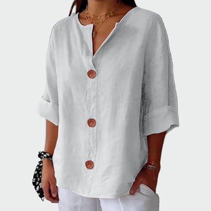 Sofia - Blusa casual con textura