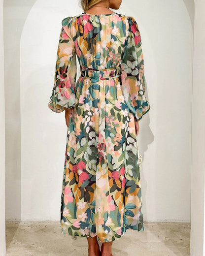 Celia™ | Vestido Femenino con Motivo Floral