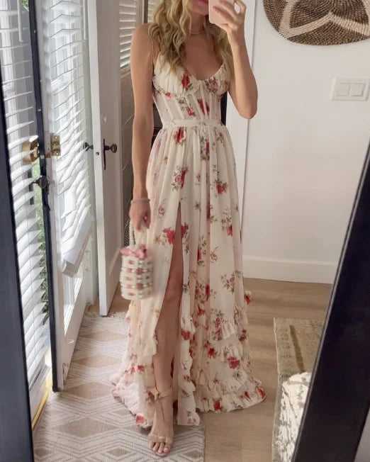 Laura™ | Vestido Floral Romántico