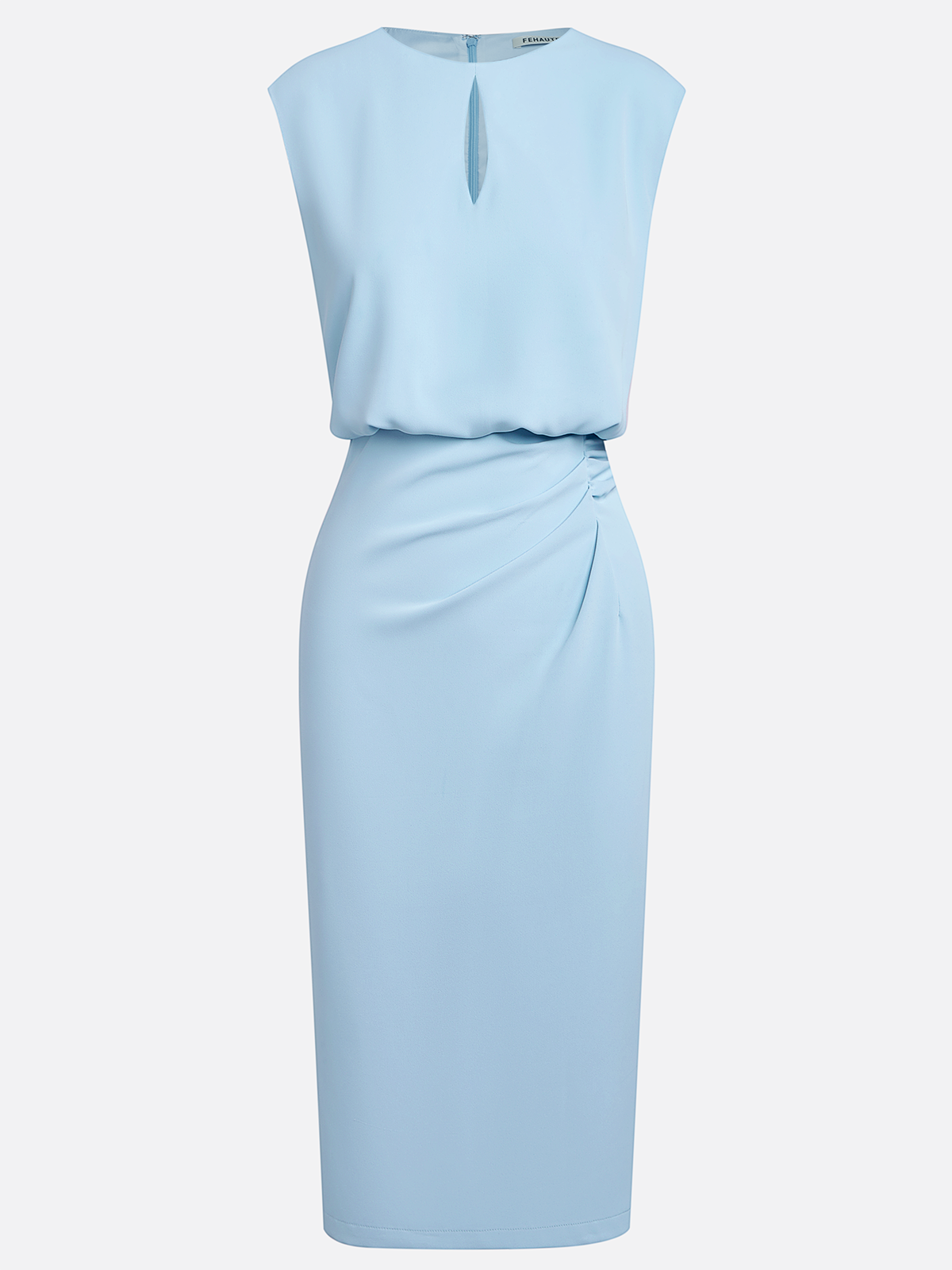 Vestido Elegante Elvira en Tafetán de Lujo