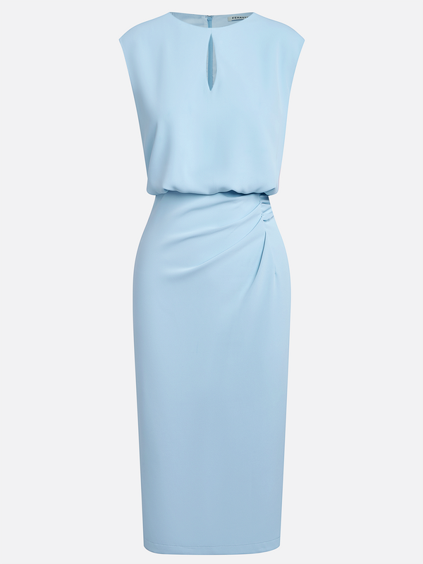 Vestido Elegante Elvira en Tafetán de Lujo