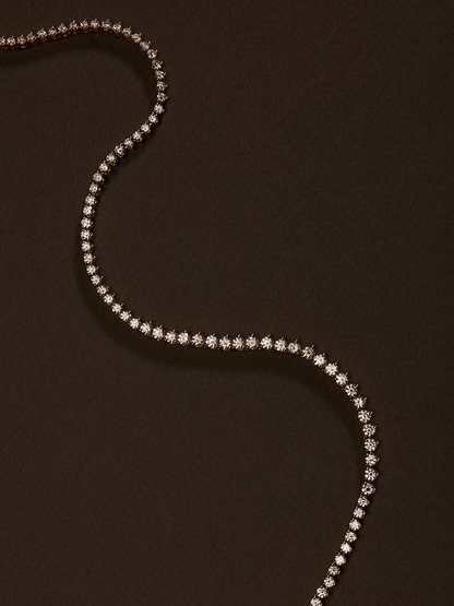 Blanca™ - Gargantilla Rivière brillante con elegancia sofisticada