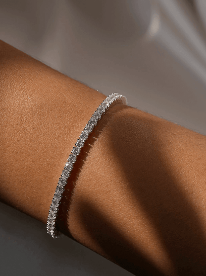 Blanca™ - Pulsera Rivière brillante con elegancia sofisticada