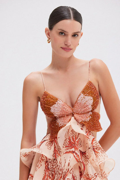 Vestido Ibiza en Seda Elegante