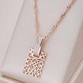 Collier élégant en or avec mandala