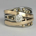 Bague Dorure Incrustée™ – Éclat Vintage