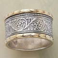 Bague Vintage en Or et Argent