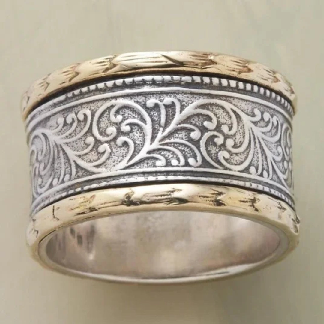 Bague Vintage en Or et Argent