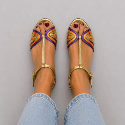 Viviana™ | Sandalias de Colores Mediterráneos