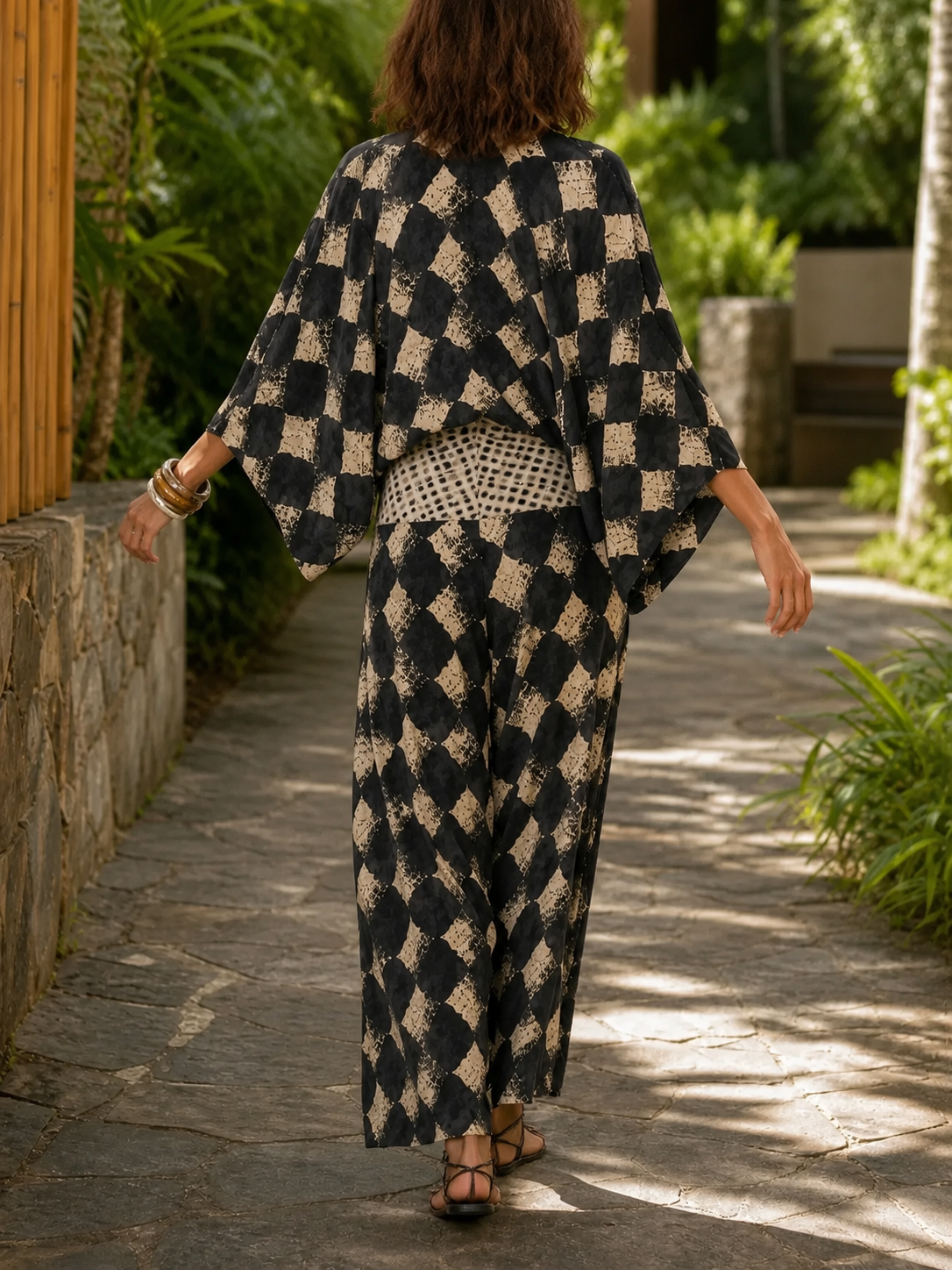 Maelia | Robe Mosaïque Méditerranéenne