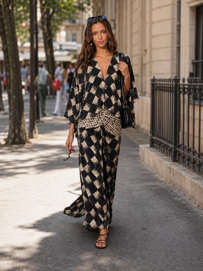 Maelia | Robe Mosaïque Méditerranéenne