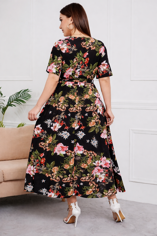 Vestido Mónica™ | Elegancia floral que realza tus curvas
