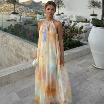 Vestido Sonia™ | Elegancia floral etérea con movimiento fluido