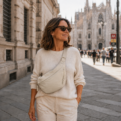 Elena™ | Bolso de Hombro Beige