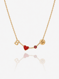 Blanca™ | Collar con Inicial en Forma de Corazón