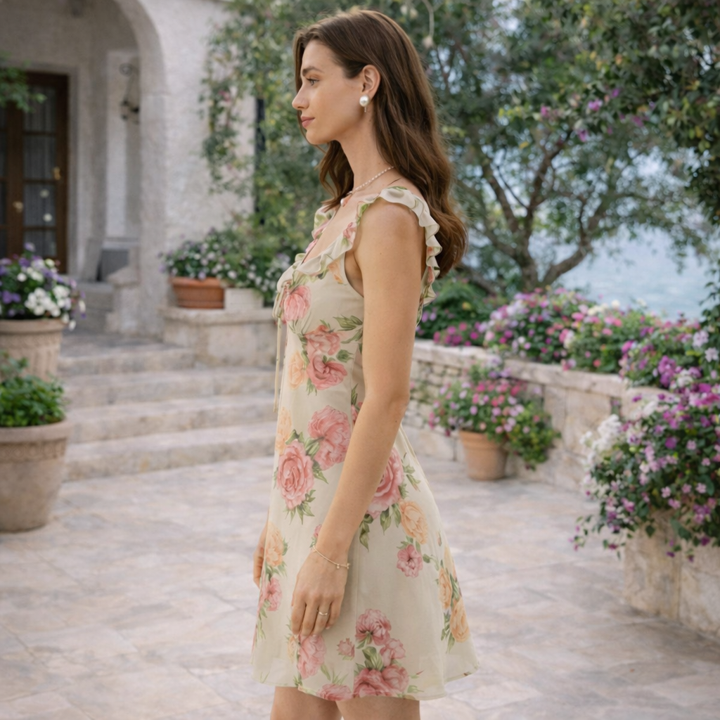 Vestido Sara™ | Elegancia floral con esencia delicada