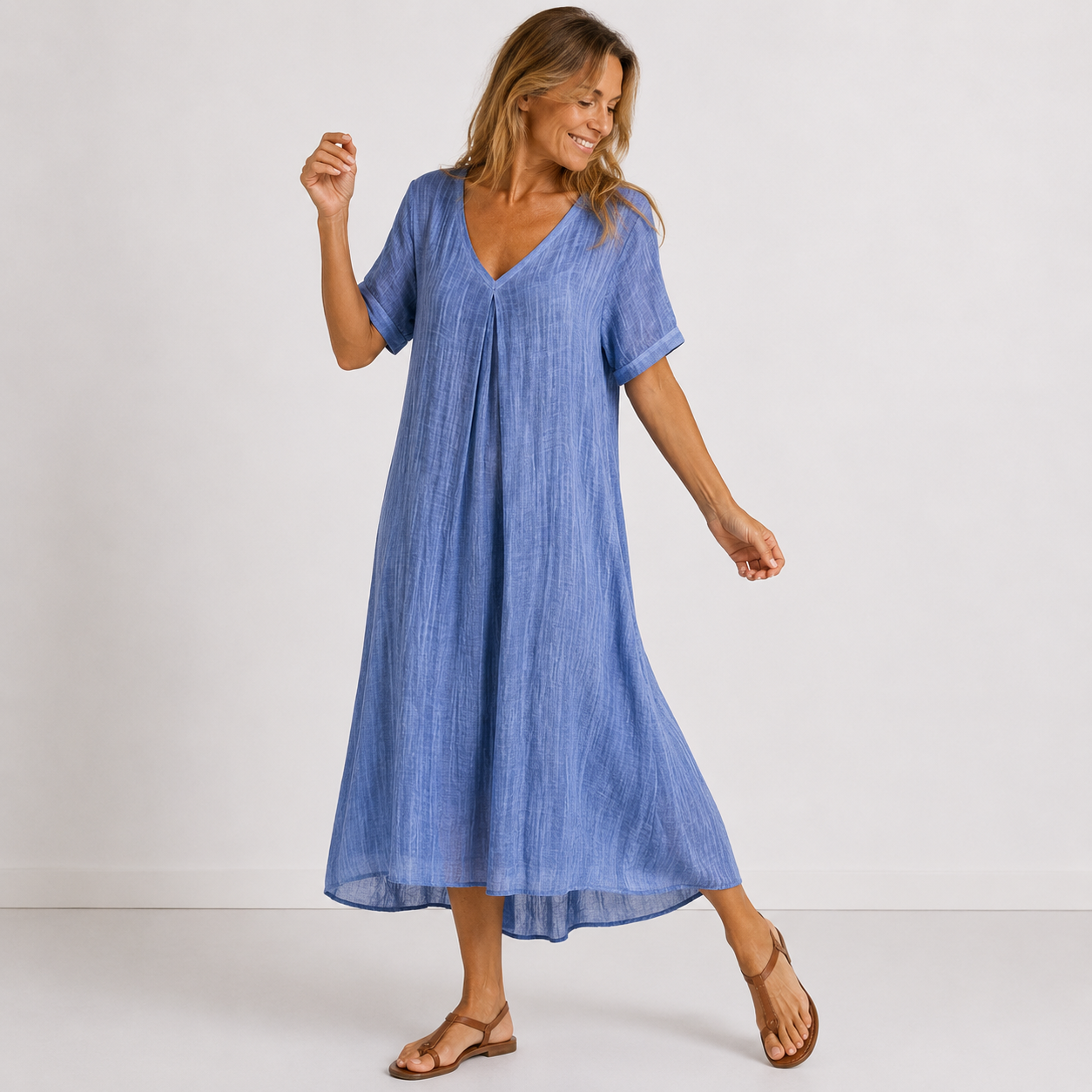 Vestido Violeta™ | Fluidez y elegancia veraniega