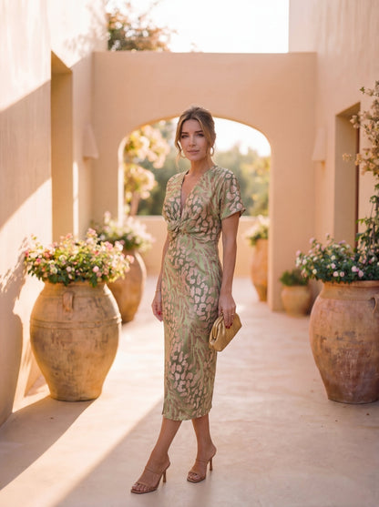 Fabiana™ | Vestido Elegante de Tejido Ligero y Fluido