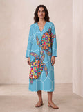 Vestido de verano estampado favorecedor
