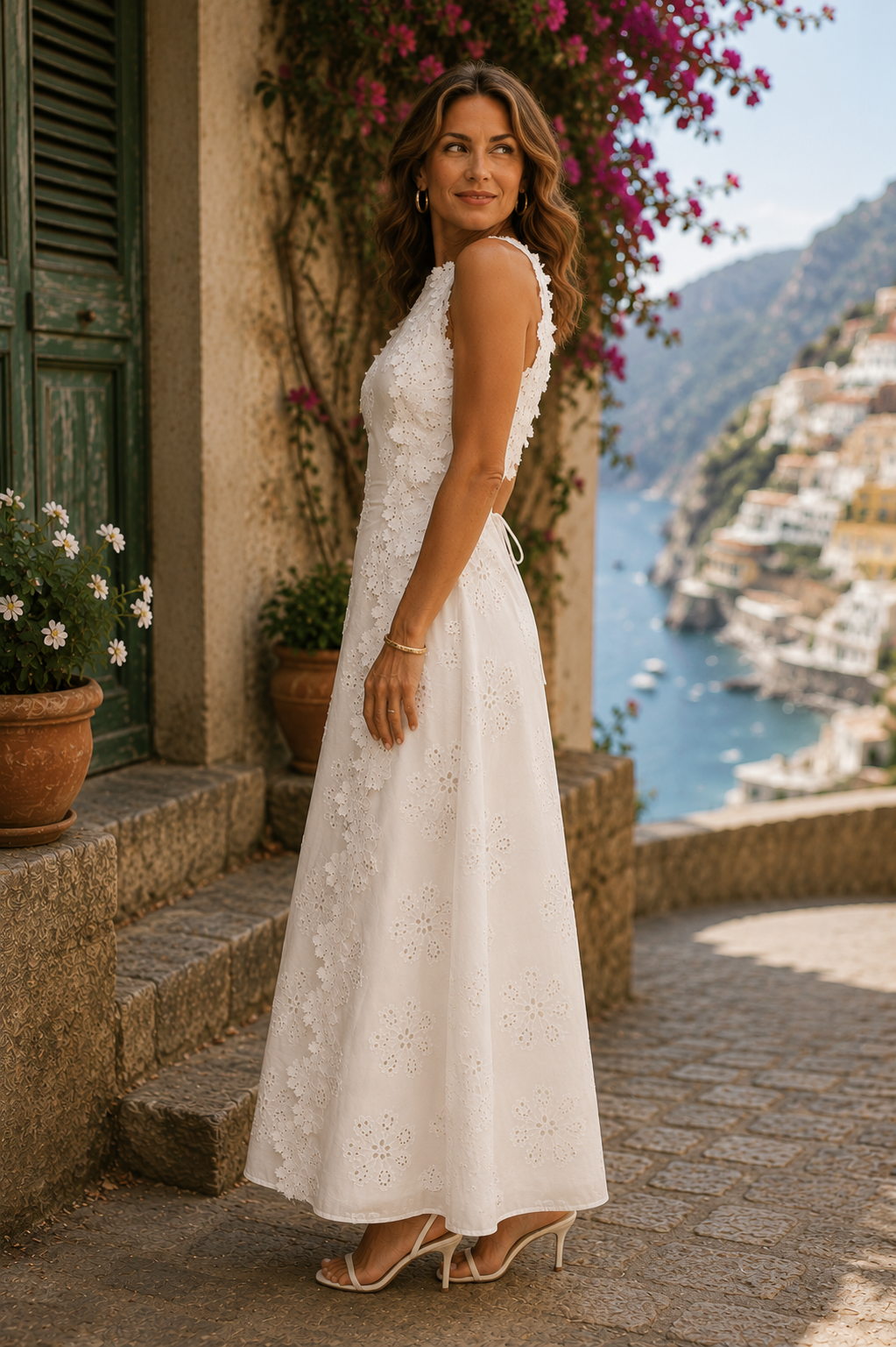 Marisa™ | Elegante Vestido Maxi Bordado
