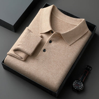 Luca™ - Elegante Polo de Lana