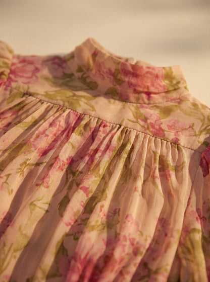 Vestido Elegante Rosario en Seda