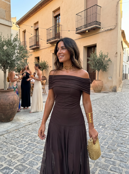 Carla™ | Vestido maxi elegante de estilo minimalista