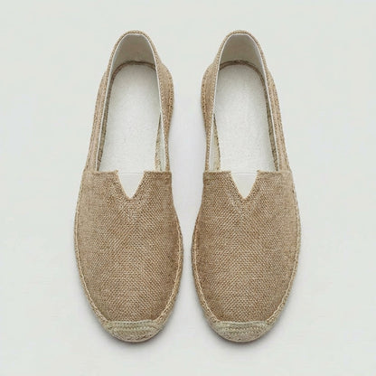 Valentino™- Alpargatas negras clásicas con estilo casual elegante