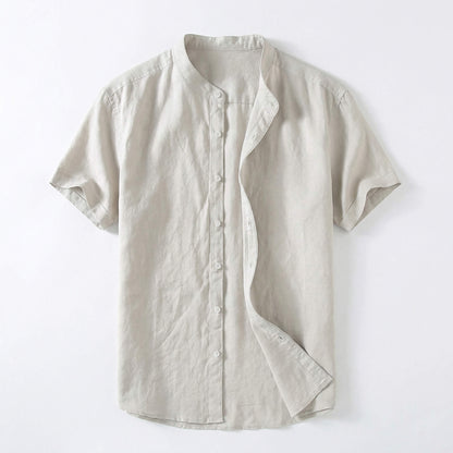 Leonardo™ - Camisa abierta de manga corta con estilo moderno