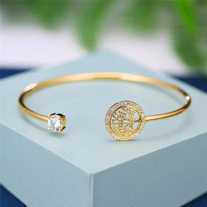 Bracelet Arbre de Vie Intemporel Réglable