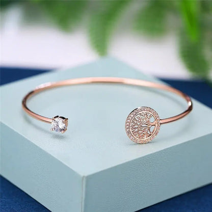Bracelet Arbre de Vie Intemporel Réglable