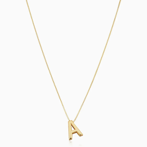 Collier Initial Lettre d'Amour