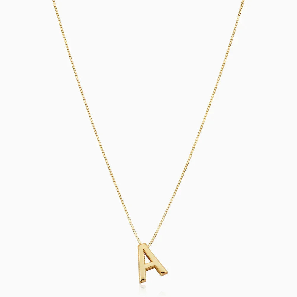 Collier Initial Lettre d'Amour