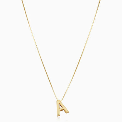 Collier Initial Lettre d'Amour