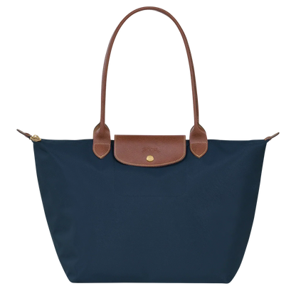 Longchamp - Grande Tote Le Pliage, Azul Marinho