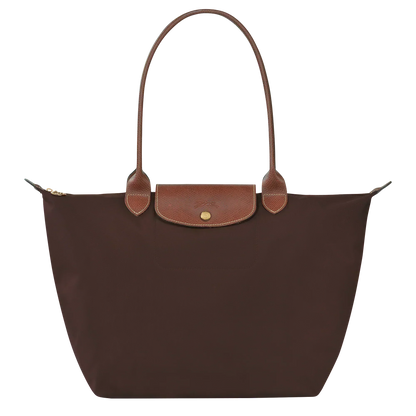 Longchamp - Grande Bolsa Le Pliage, Ébano