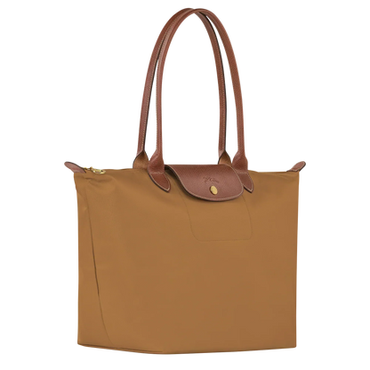 Longchamp - Grande Bolsa Le Pliage, Cor Fawn